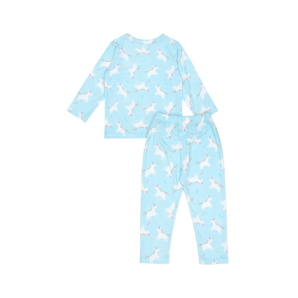 Cocohanee - Rainbow Pony Long Pajamas - Piyama Tidur Anak