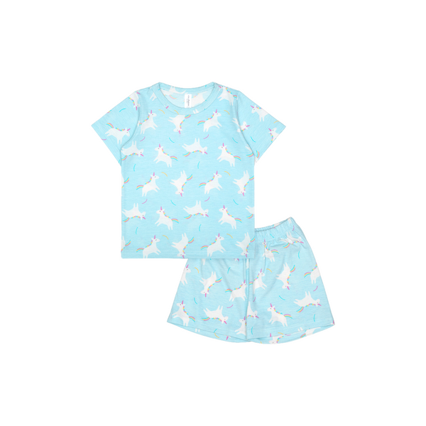 Cocohanee - Rainbow Pony Baby Short Pajamas - Piyama Tidur Bayi