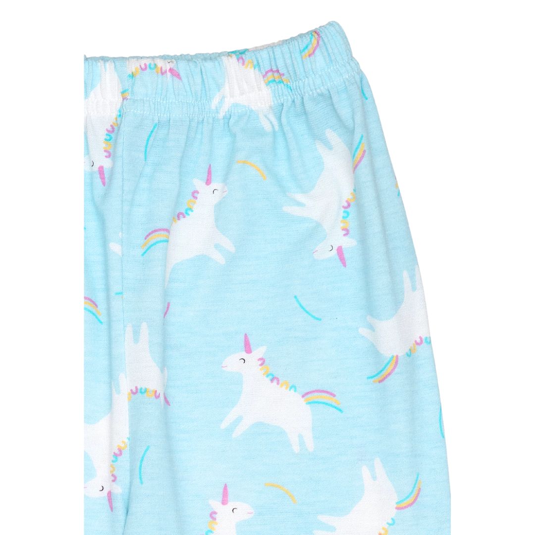 Cocohanee - Rainbow Pony Baby Short Pajamas - Piyama Tidur Bayi