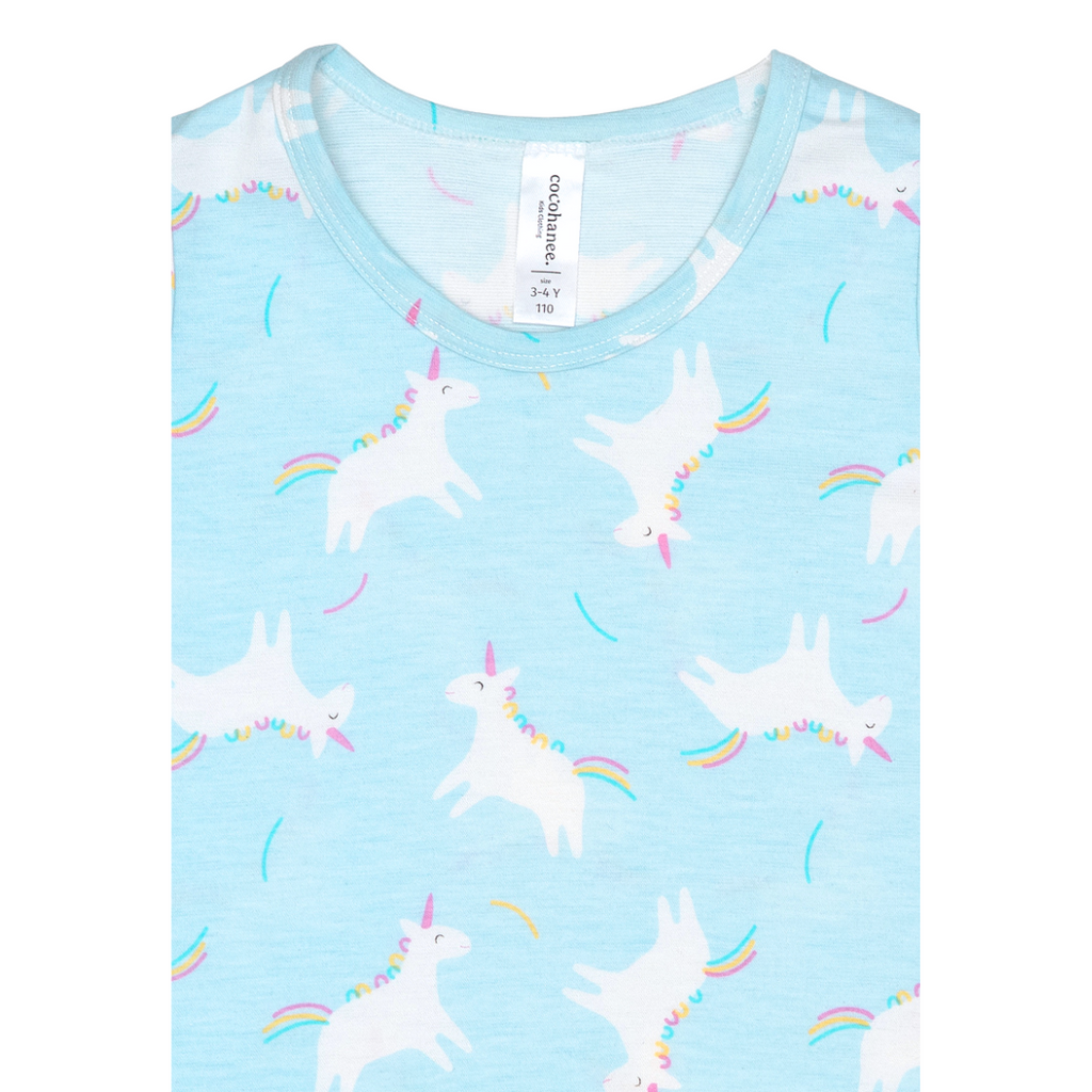 Cocohanee - Rainbow Pony Baby Short Pajamas - Piyama Tidur Bayi