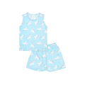 Cocohanee - Rainbow Pony Sleeveless Set - Setelan Anak Tanpa Lengan