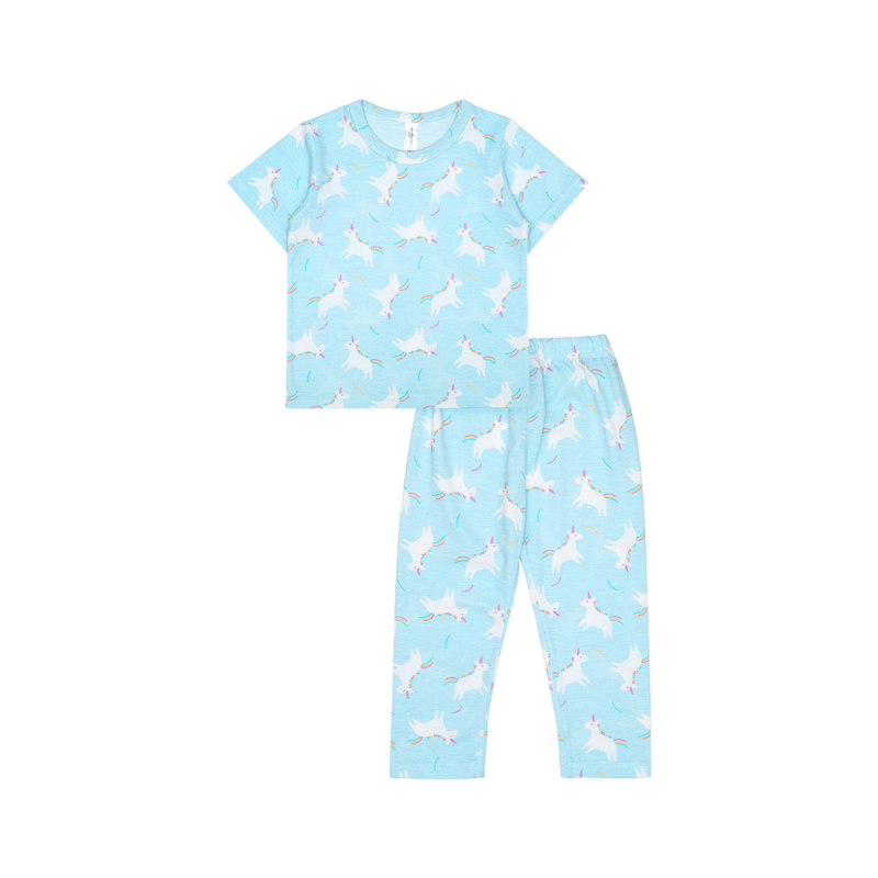 Cocohanee - Rainbow Pony Baby Cozy Pajamas - Piyama Tidur Bayi