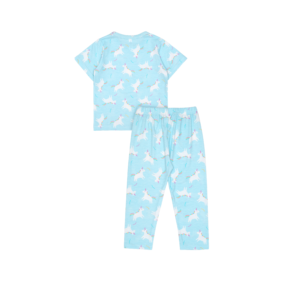 Cocohanee - Rainbow Pony Cozy Pajamas - Piyama Tidur Anak
