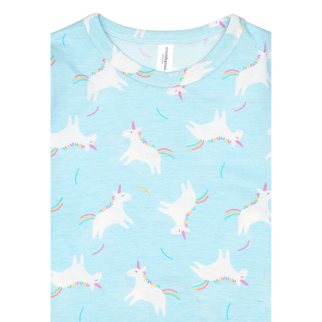 Cocohanee - Rainbow Pony Cozy Pajamas - Piyama Tidur Anak