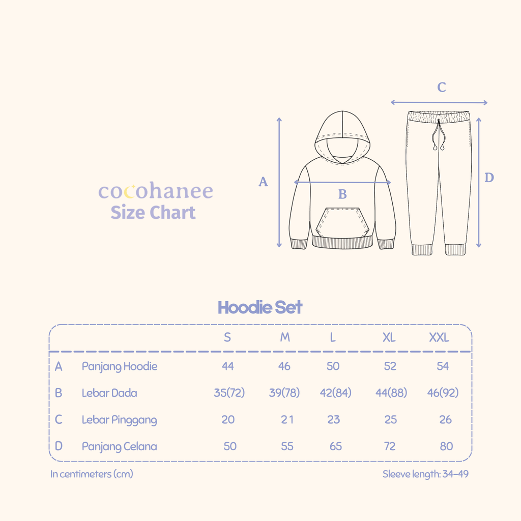 Hoodie Set - Tie Dye Loungewear - Setelan Anak Baby Terry