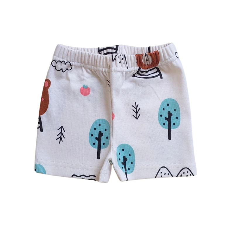 Cocohanee - Zoo Paradise Biker Short Motif - Celana Legging Pendek Anak