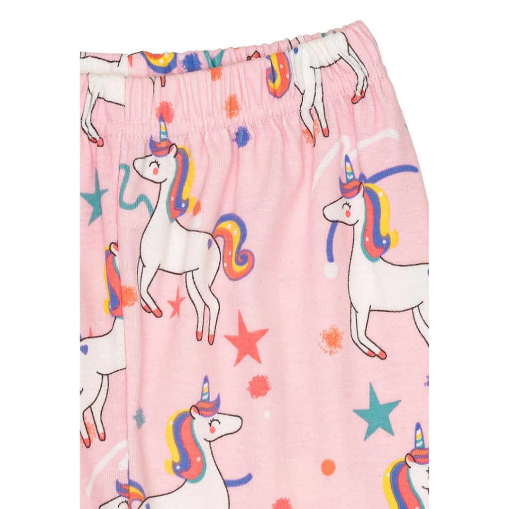 Cocohanee - Unicorn World Button Down Long Pajamas - Piyama Bayi dan Anak dengan Kancing Depan