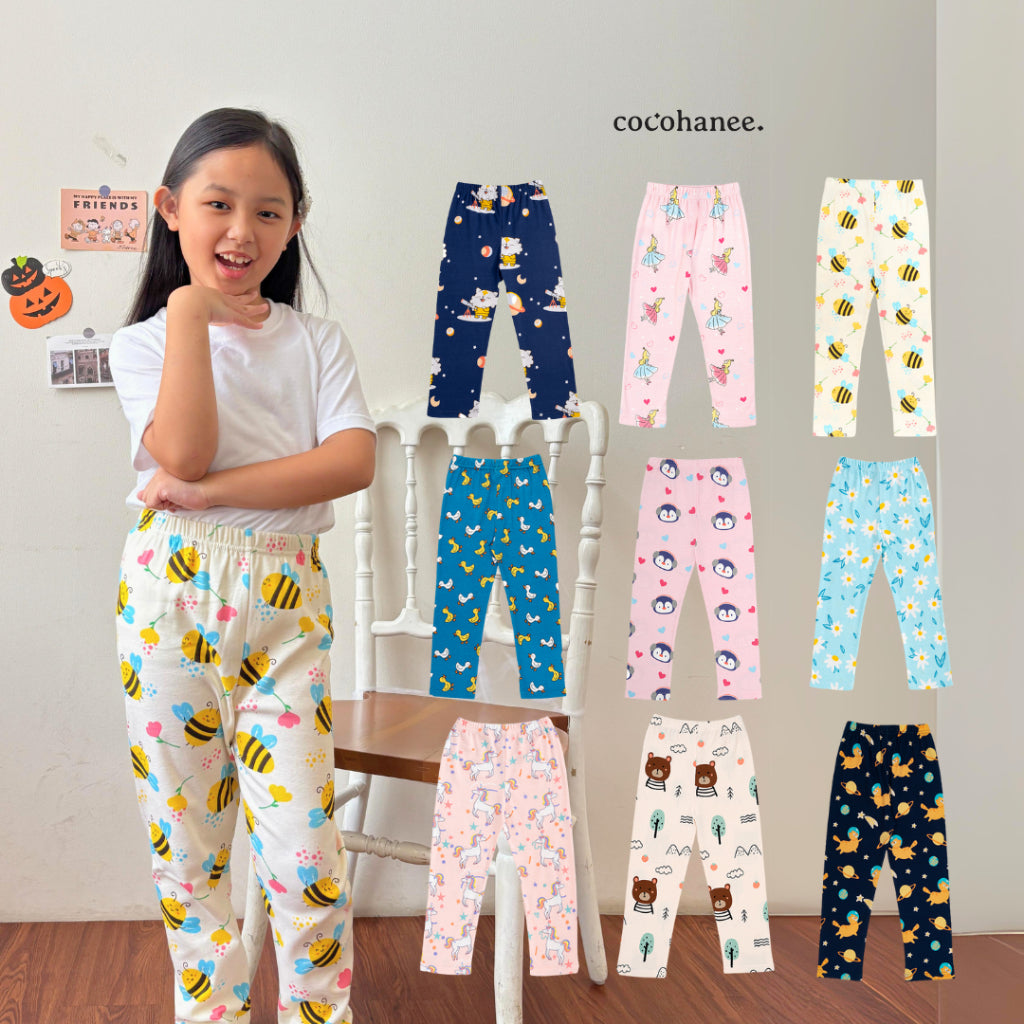 Cocohanee - Outer Space Long Pants - Celana Panjang Anak Motif