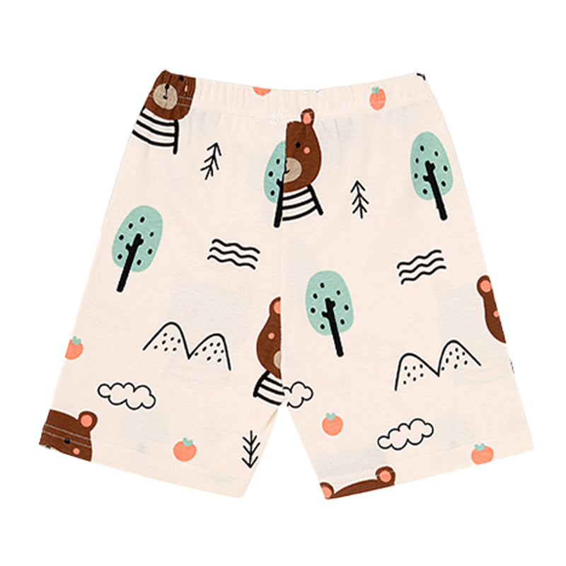 Cocohanee - Zoo Paradise Short Pants - Celana Pendek Anak Motif