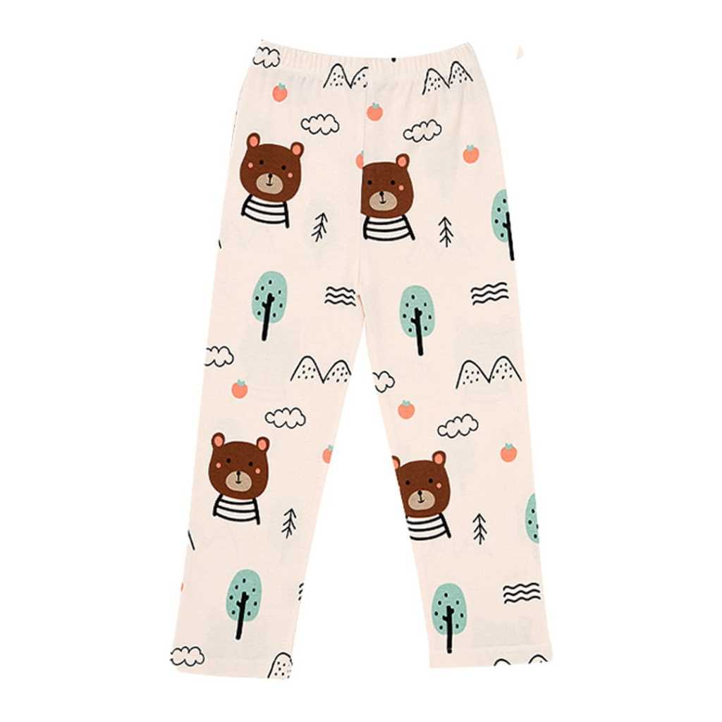 Cocohanee - Zoo Paradise Long Pants - Celana Panjang Anak Motif