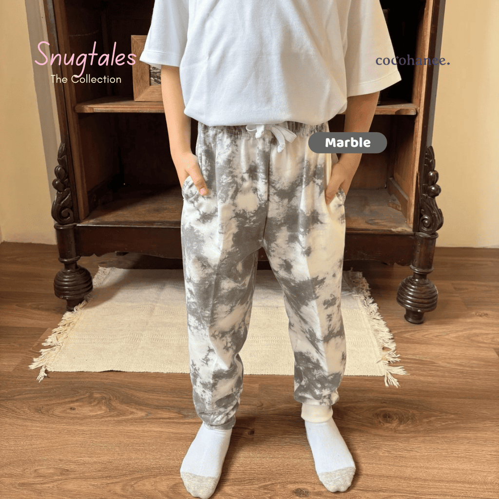 Jogger - Tie Dye Loungewear - Jogger Anak Baby Terry