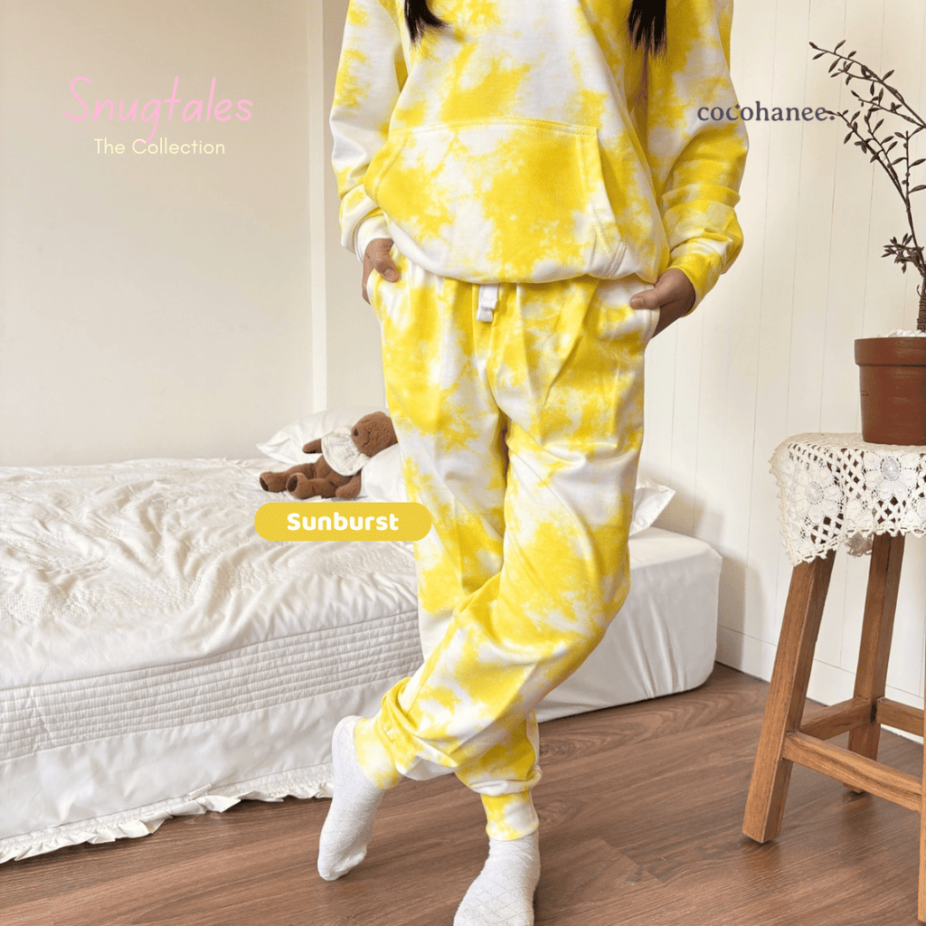 Jogger - Tie Dye Loungewear - Jogger Anak Baby Terry
