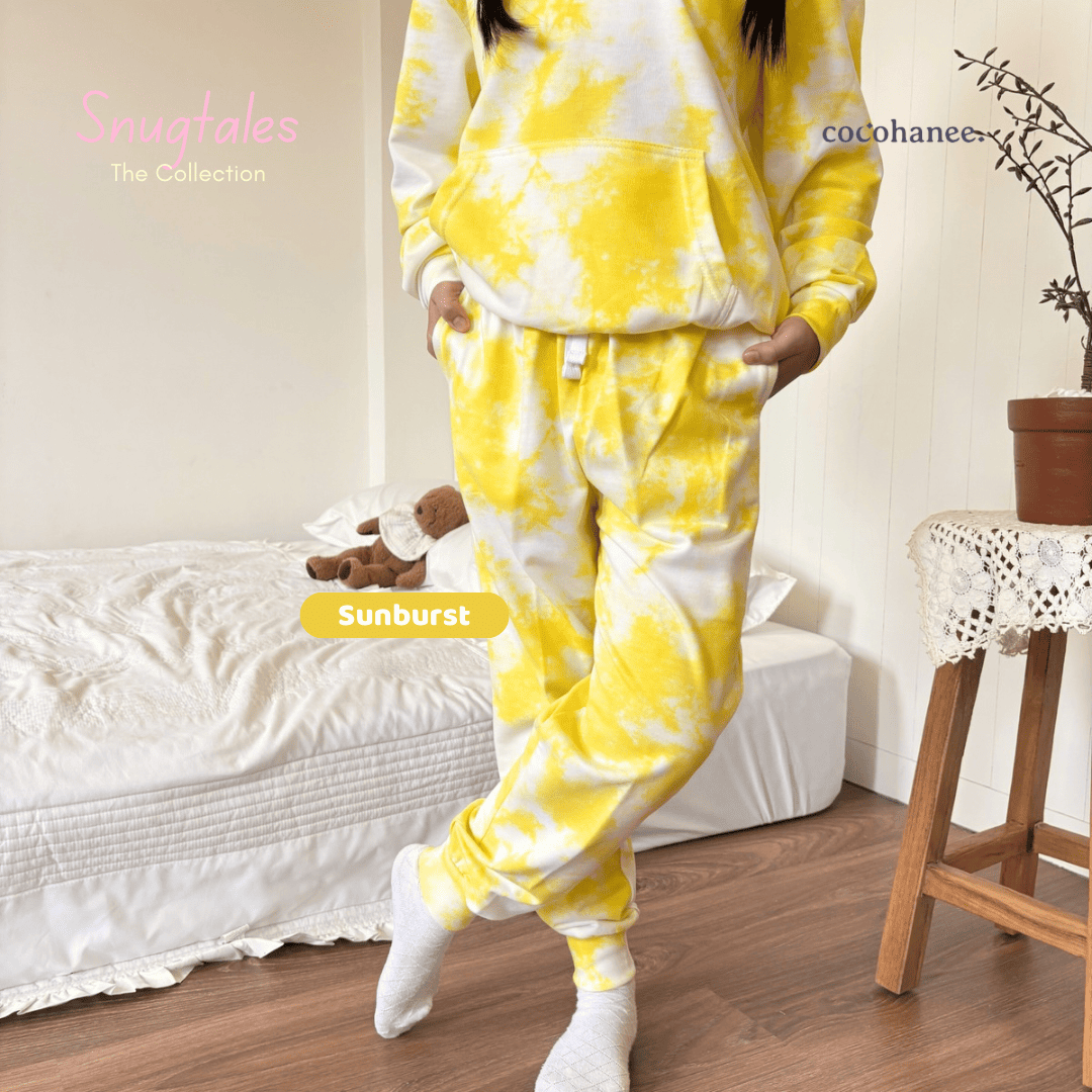 Jogger - Tie Dye Loungewear - Jogger Anak Baby Terry