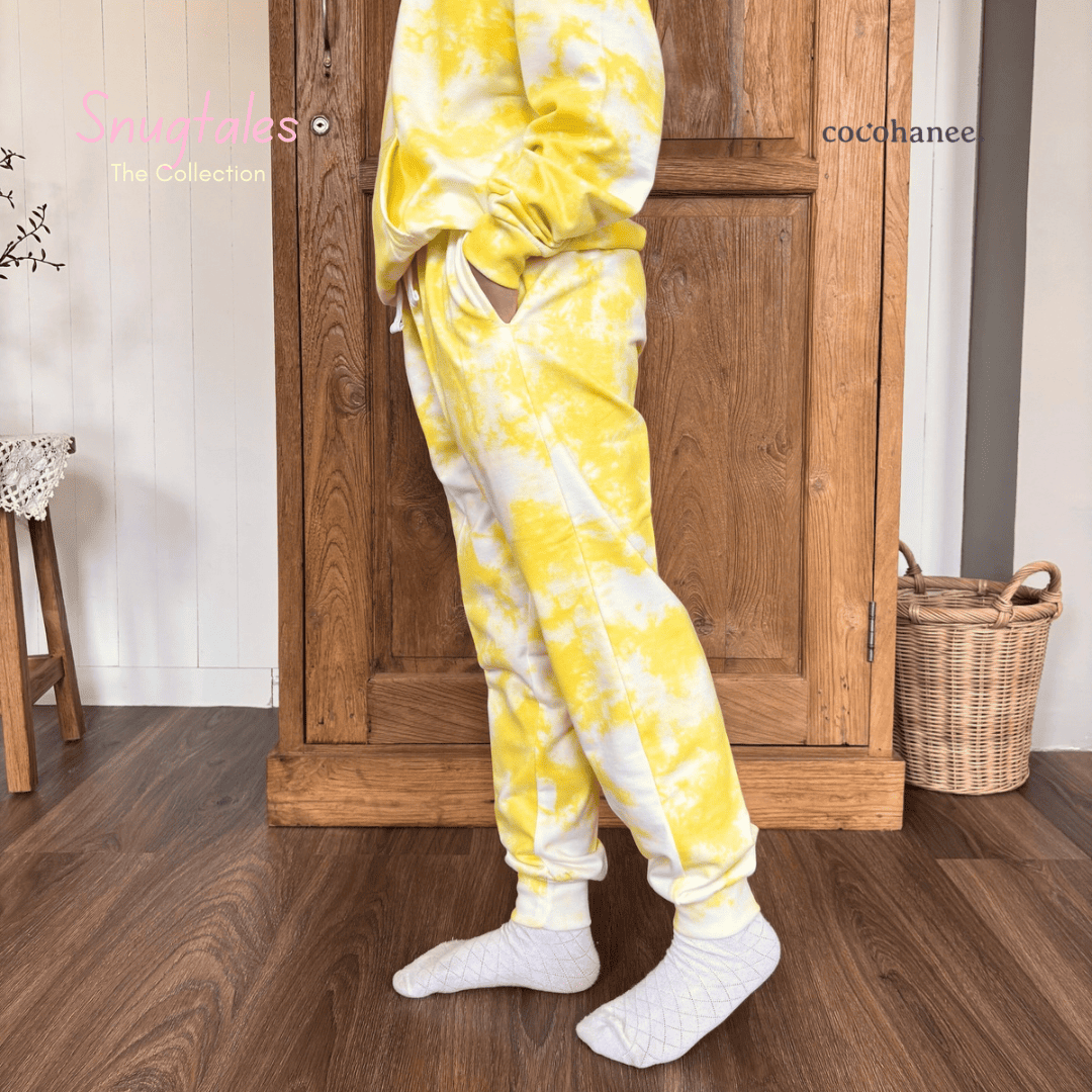 Jogger - Tie Dye Loungewear - Jogger Anak Baby Terry
