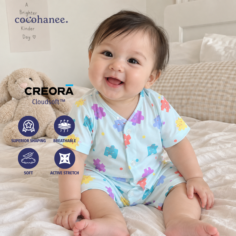Cocohanee Wonderverse - Short Button Down Pajamas Little Pieces