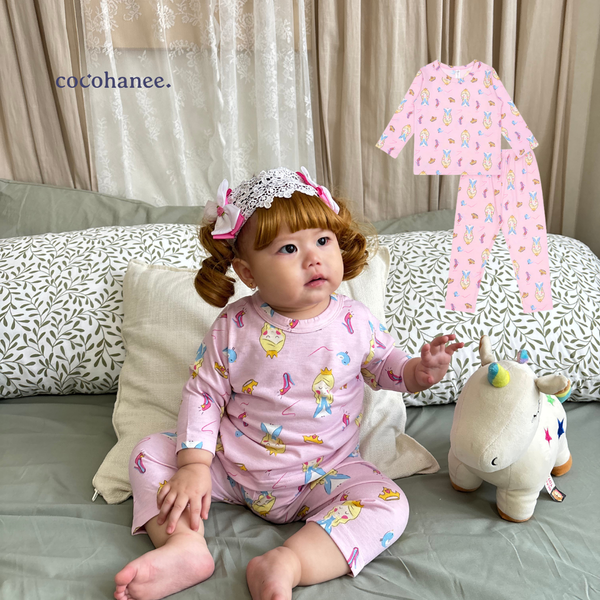 Cocohanee - Princess Wonderland Baby Long Pajamas - Piyama Tidur Bayi