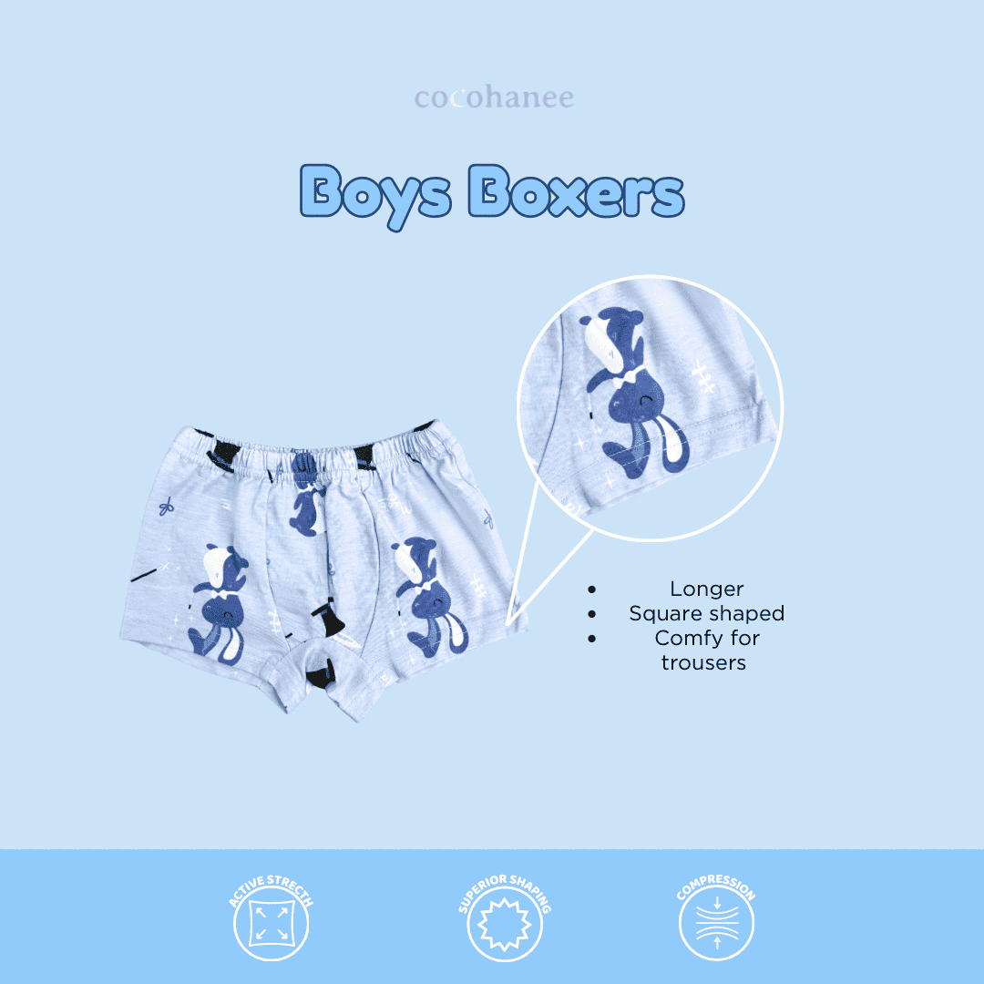 Moon Forest Boxer Set - Celana Dalam Anak Laki-Laki