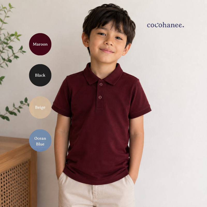 Cocohanee - Essentials Basic Polo Shirt