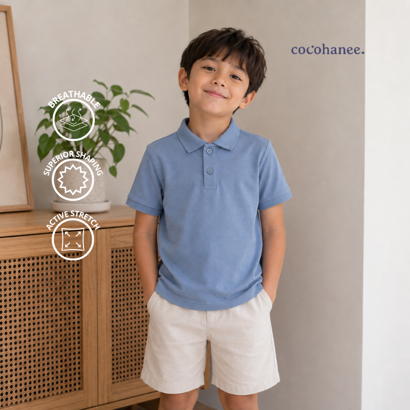 Cocohanee - Essentials Basic Polo Shirt