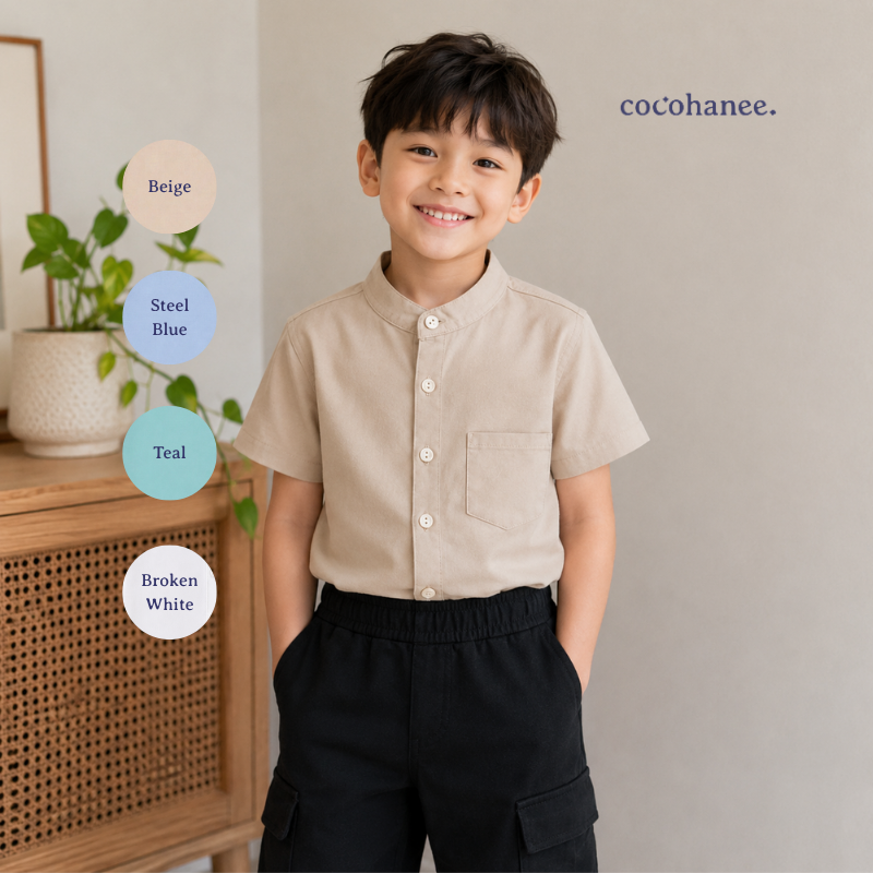 Cocohanee - Essentials Raya Shirt (Short Sleeves)