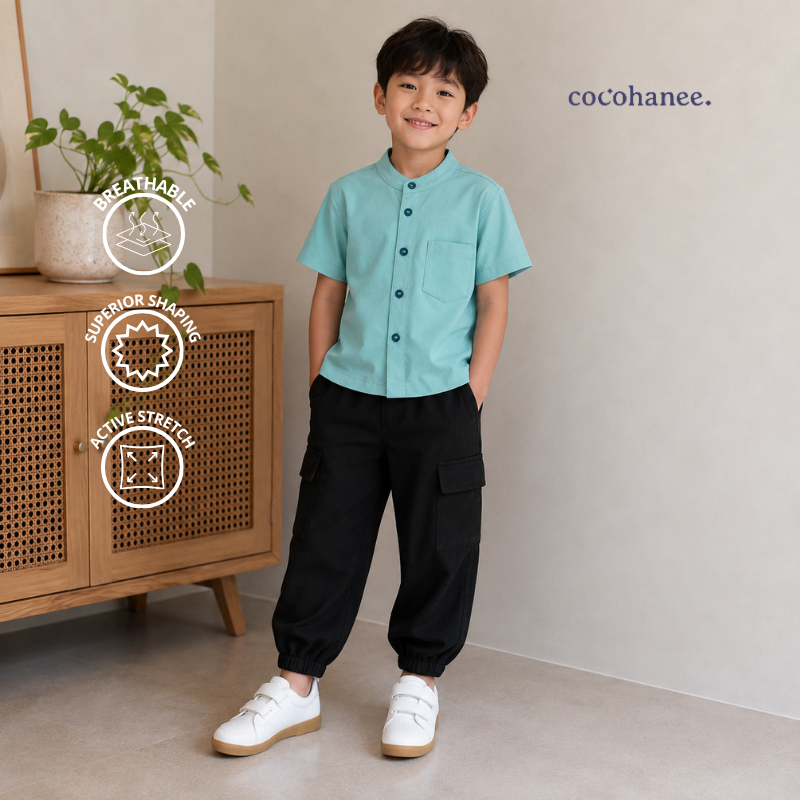 Cocohanee - Essentials Raya Shirt (Short Sleeves)