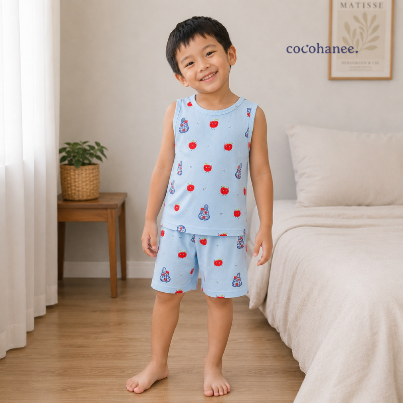 Cocohanee Local Market - Sleeveless Set Pajamas Pomme Play