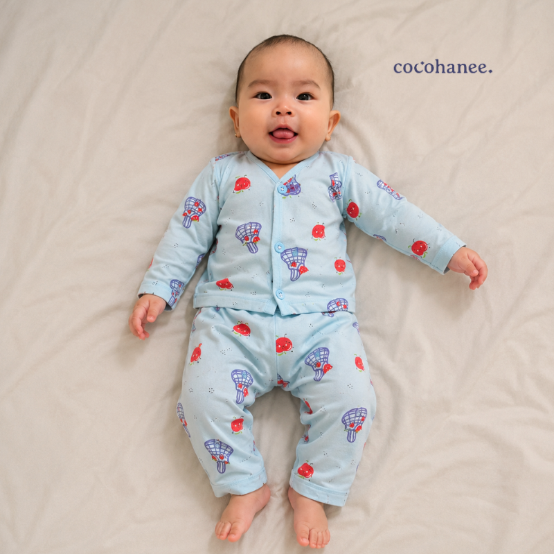 CocohaneeLocal Market - Long Button Down Pajamas Pomme Play