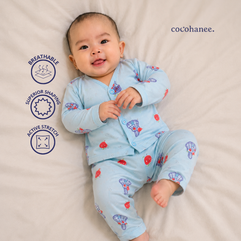 CocohaneeLocal Market - Long Button Down Pajamas Pomme Play