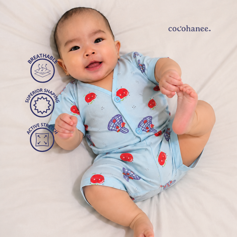 Cocohanee Local Market - Short Button Down Pajamas Pomme Play