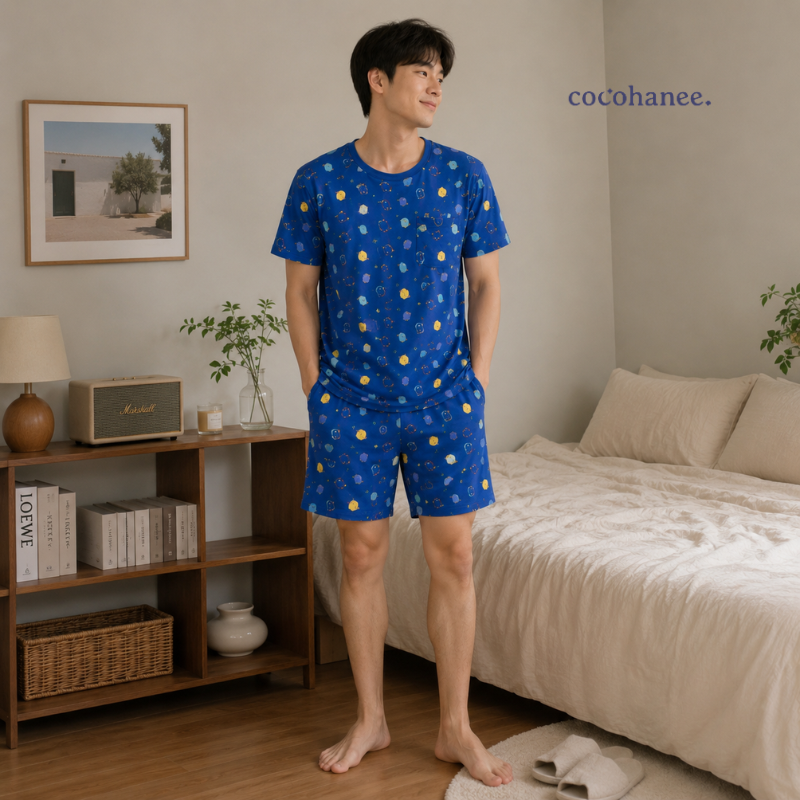 Cocohanee Local Market - Lune Short Pajamas Pop WIngs