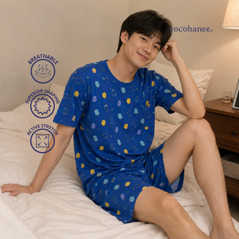 Cocohanee Local Market - Lune Short Pajamas Pop WIngs