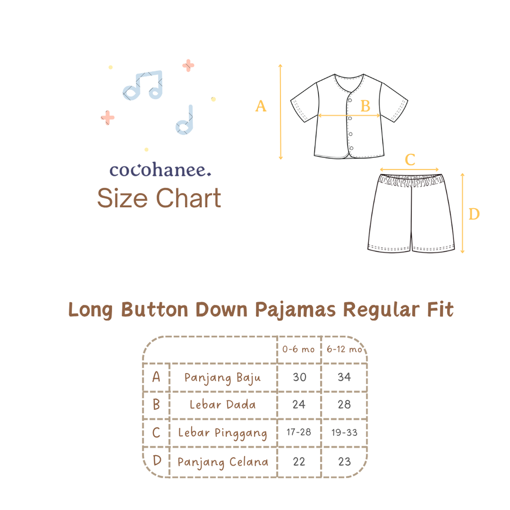 Cocohanee Local Market - Short Button Down Pajamas Lemonade