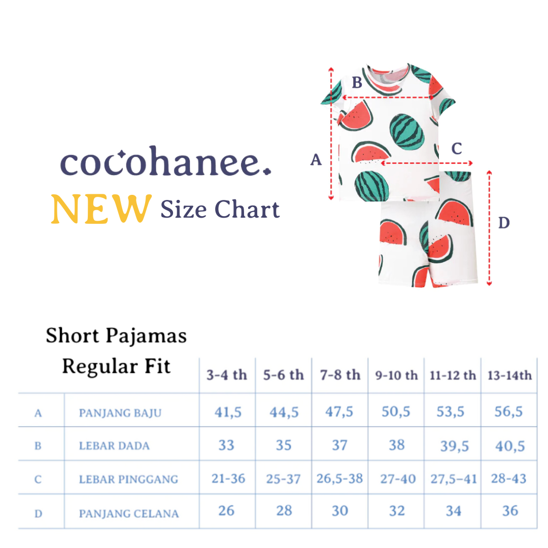 Cocohanee - Marine Blue Short Pajamas