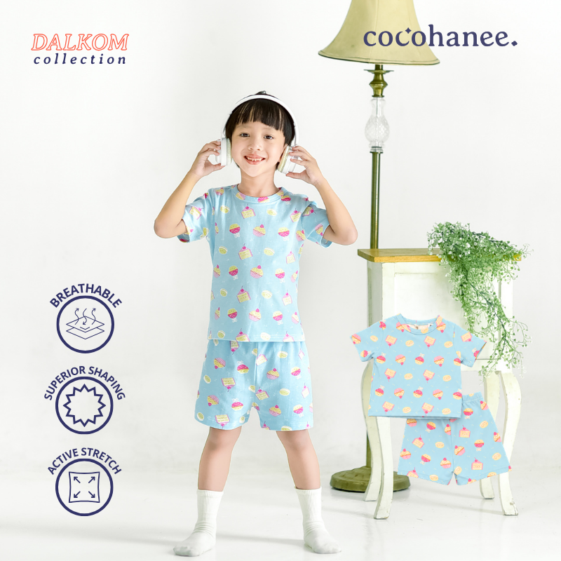 Sweet Treats - Short Pajamas - Piyama Tidur Anak