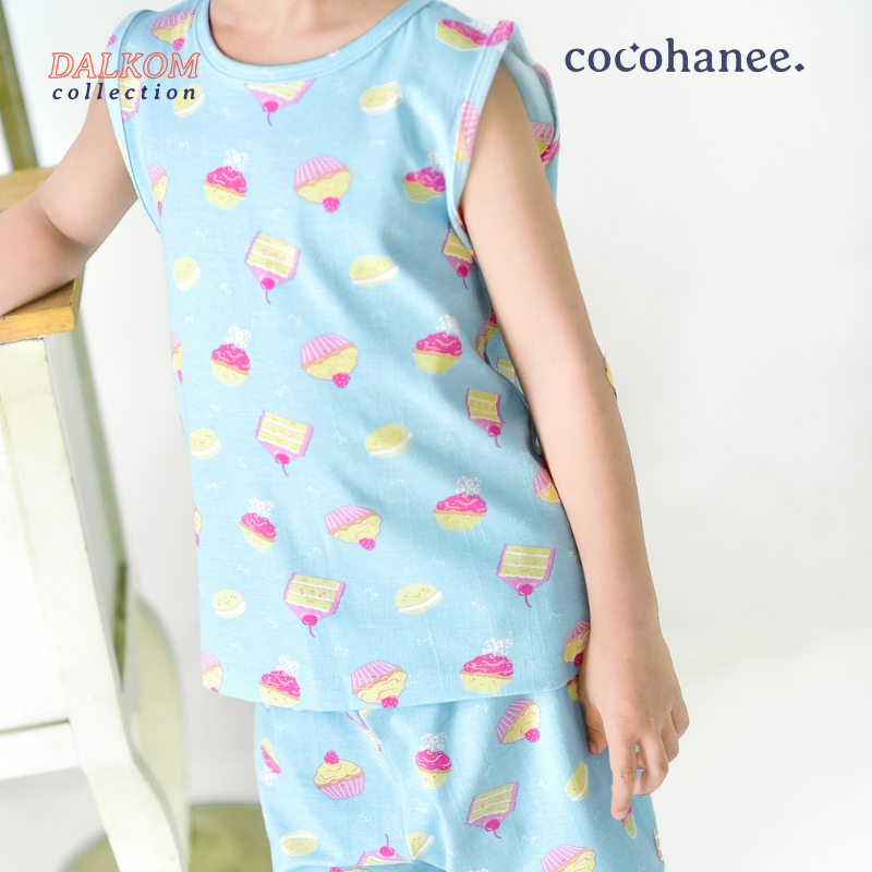 Sweet Treats - Sleeveless Pajamas - Piyama Tidur Anak