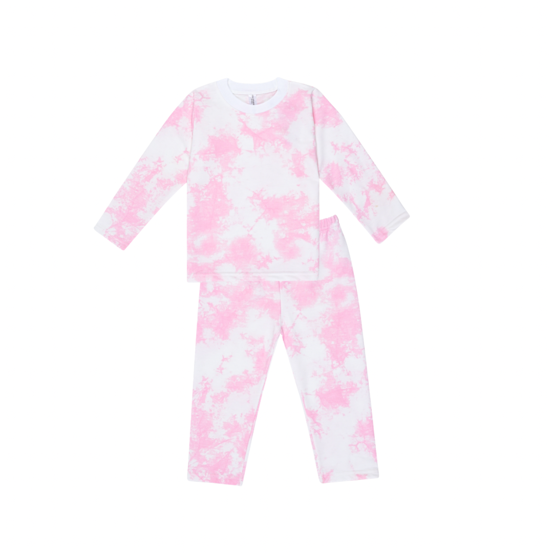 Casual Long Set - Tie Dye Loungewear - Setelan Casual Anak Baby Terry