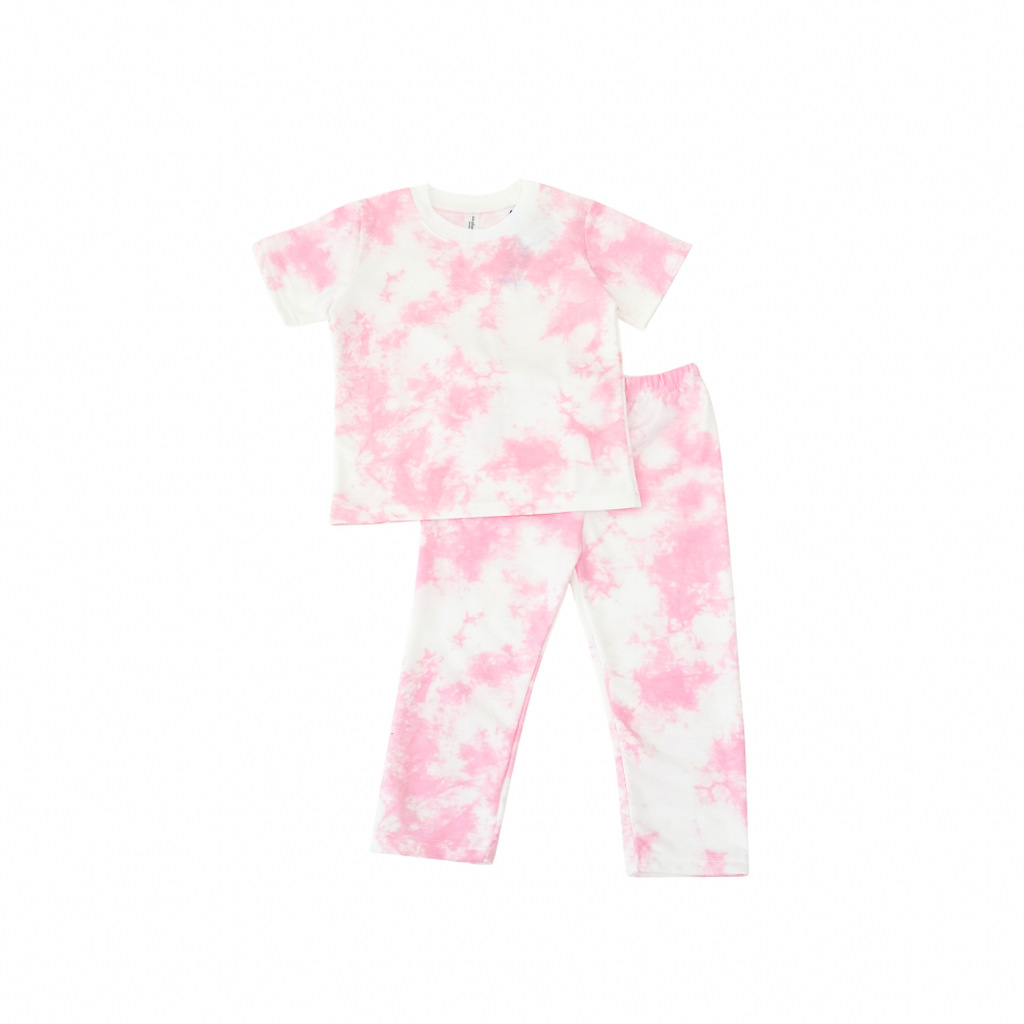 Casual Cozy Set - Tie Dye Loungewear - Setelan Casual Anak Baby Terry