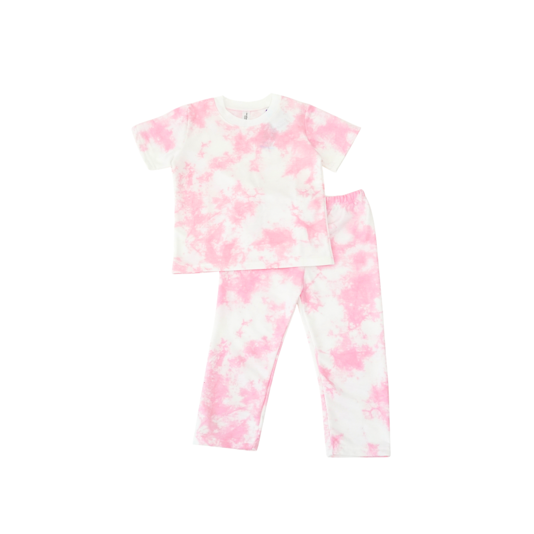 Casual Cozy Set - Tie Dye Loungewear - Setelan Casual Anak Baby Terry