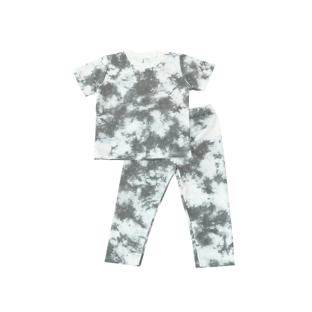 Casual Cozy Set - Tie Dye Loungewear - Setelan Casual Anak Baby Terry