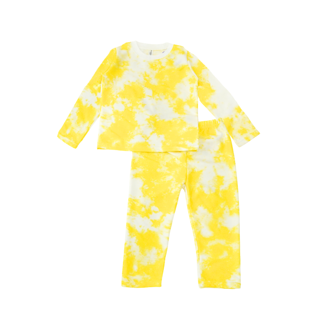 Casual Long Set - Tie Dye Loungewear - Setelan Casual Anak Baby Terry