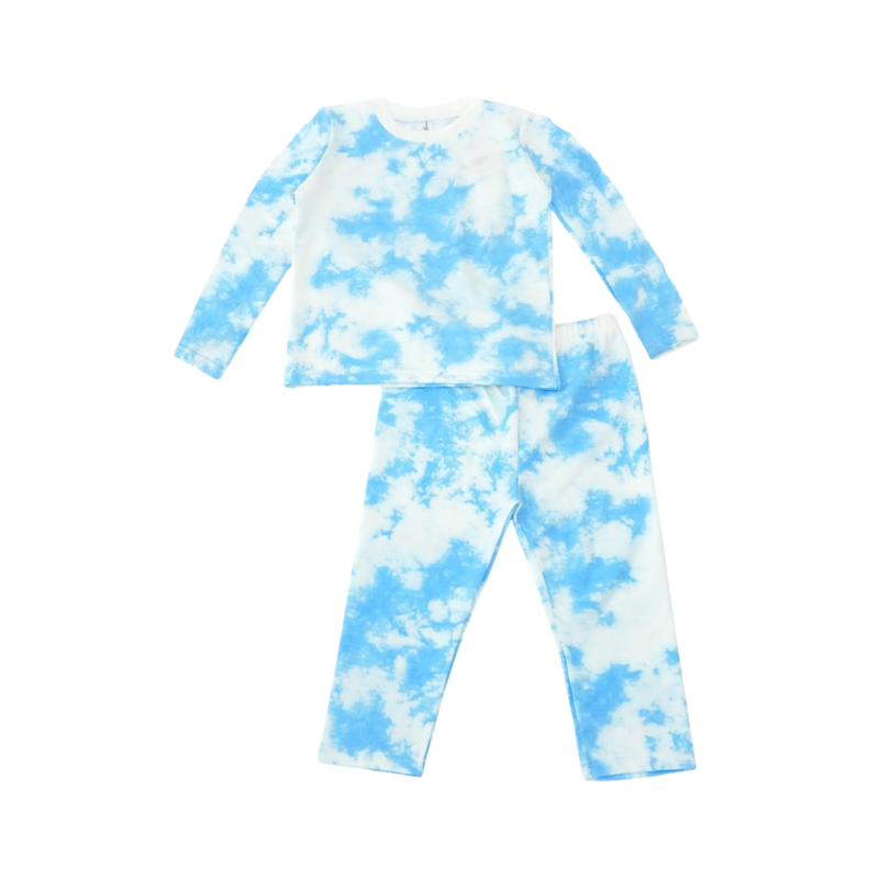 Casual Long Set - Tie Dye Loungewear - Setelan Casual Anak Baby Terry