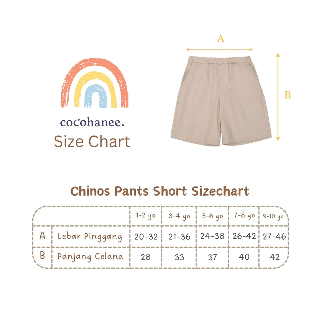 Cocohanee - Essentials Chinos Shorts