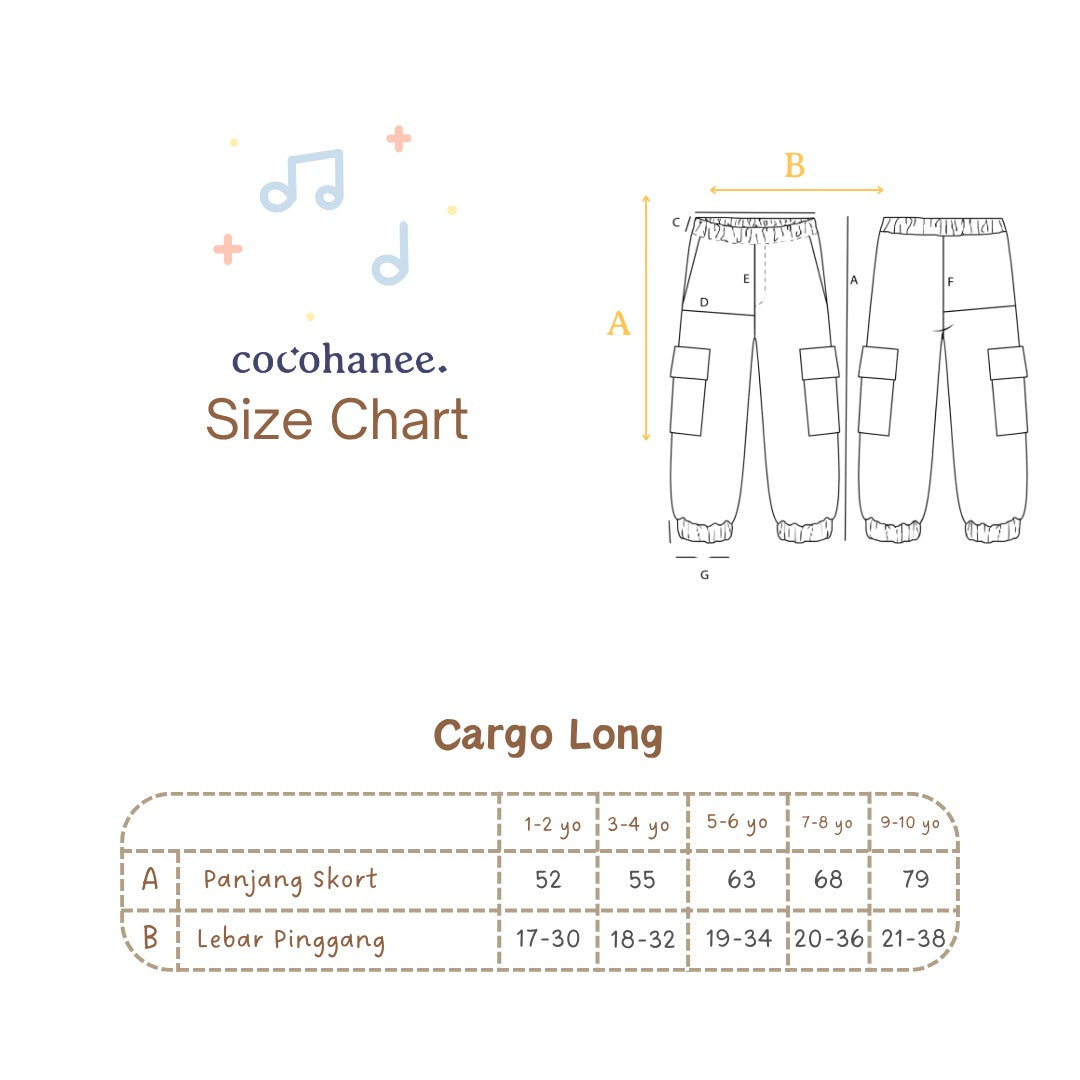 Cocohanee - Essentials Cargo Long