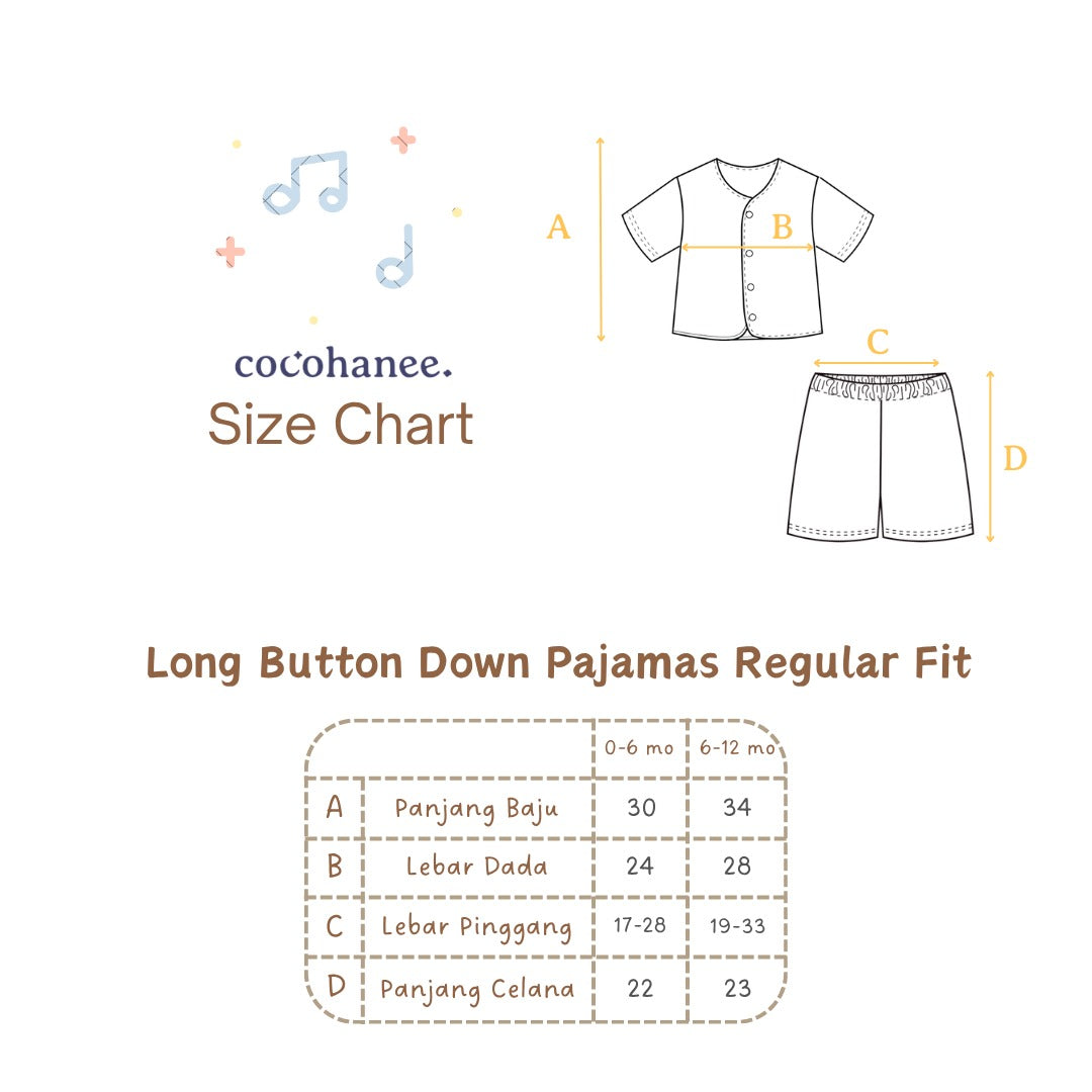 Cocohanee Wonderverse - Short Button Down Pajamas Game On!