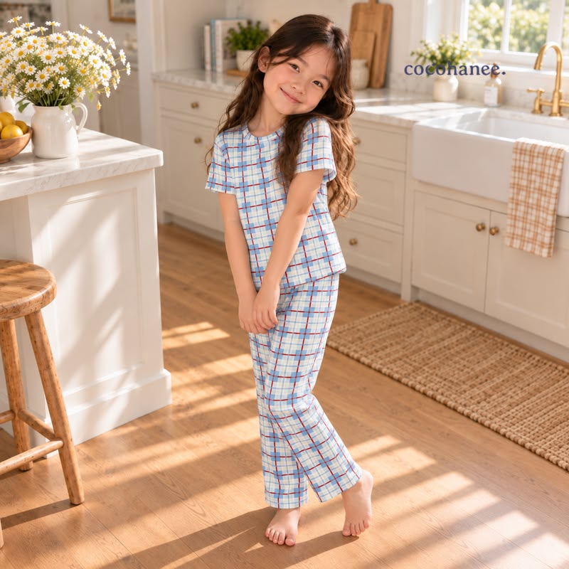 Cocohanee Classic Summer Vibe - Cozy Pajamas Picnic Pop