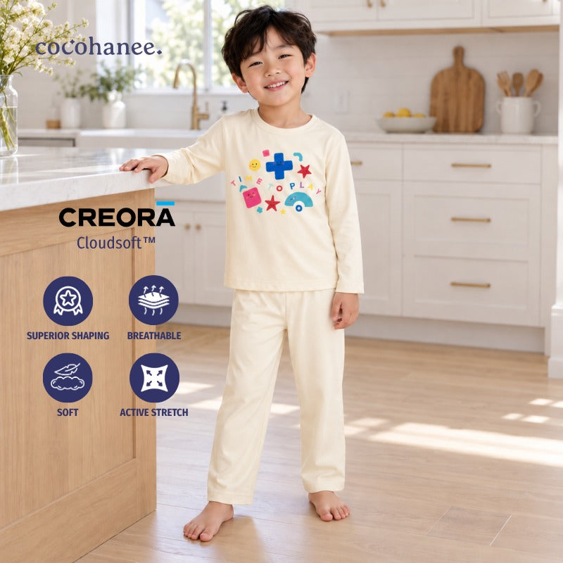 Cocohanee Classic Summer Vibe - Long Pajamas Baby Geo