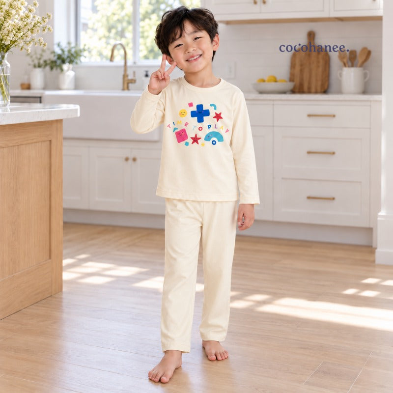 Cocohanee Classic Summer Vibe - Long Pajamas Baby Geo
