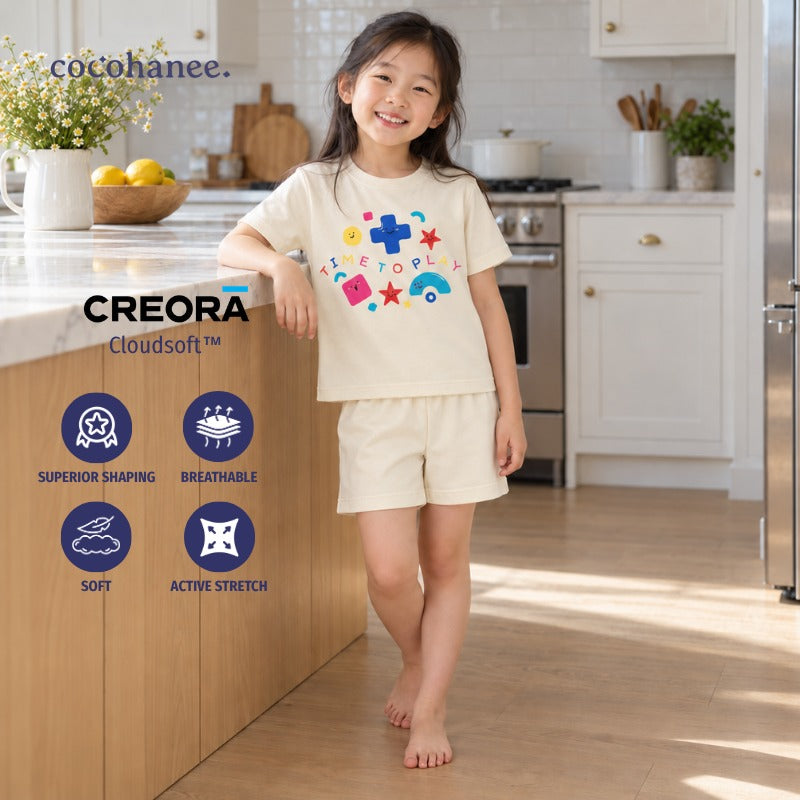Cocohanee Classic Summer Vibe - Short Pajamas Baby Geo