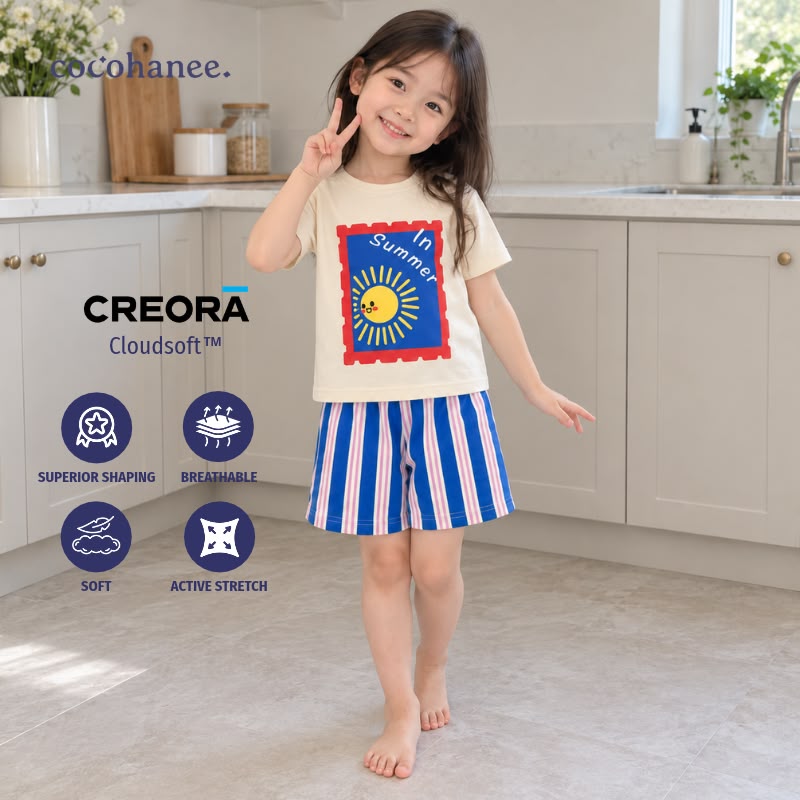 Cocohanee Classic Summer Vibe - Short Pajamas Summer Stamp