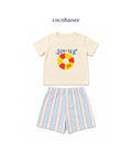 Cocohanee Classic Summer Vibe - Short Pajamas Sunny Splash
